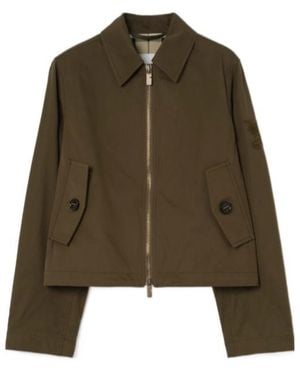 Burberry Gabardine Jacket - Green