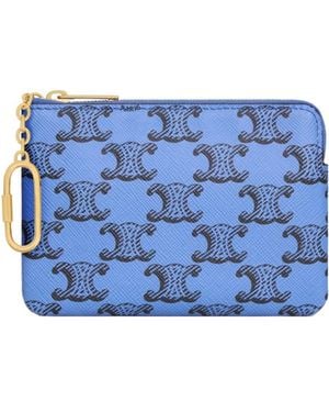 Celine Coin Purse - Blue