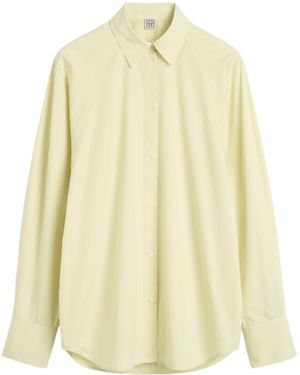 TOTEME Raglan-Sleeves Shirt - Yellow