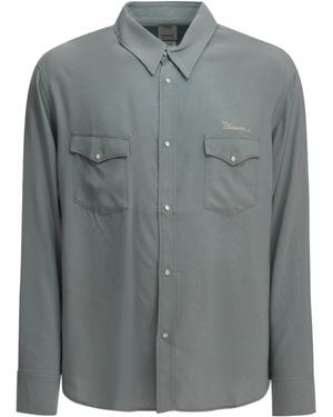 Visvim Long-Sleeved Shirt - Gray