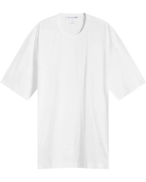Comme des Garçons Crew Neck Short-Sleeved T-Shirt - White