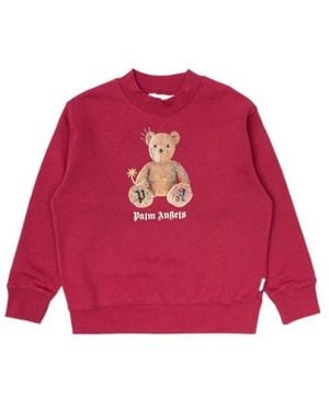 Palm Angels Long-Sleeve Sweatshirt - Red