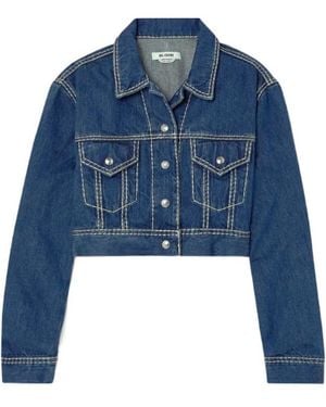 RE/DONE Short Denim Jacket - Blue