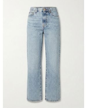 TOVE Sofie Straight-Leg Boyfriend Jeans - Blue