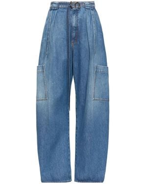 Sportmax Belt Loop Jeans - Blue