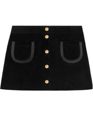 Celine Mini Skirt - Black