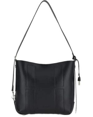 Hogan Small Hocket Hobo Bag - Black