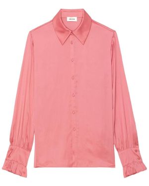 Zadig & Voltaire Long-Sleeved Shirt - Pink