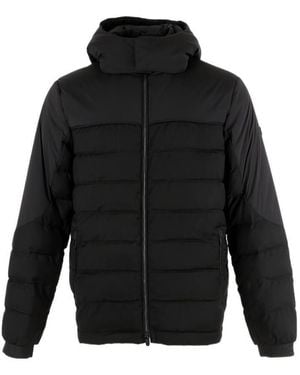 ZEGNA Hooded Puffer Coat - Black