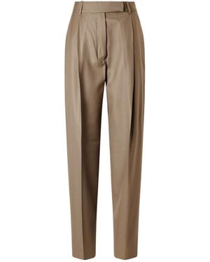 Rohe Virgin Wool Tapered Pants - Natural