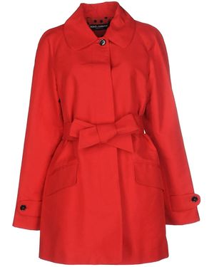 Dolce & Gabbana Long-Sleeve Casual Jacket - Red