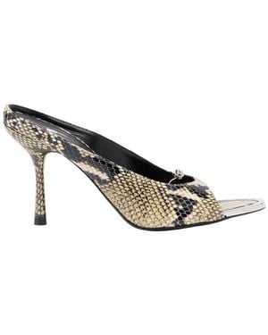 DIESEL D Diams 90 Stiletto Mules - Brown