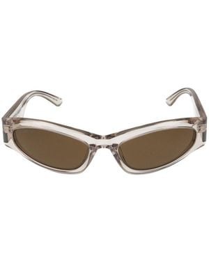 Balenciaga Eyewear Cat-Eye Frame Sunglasses - White