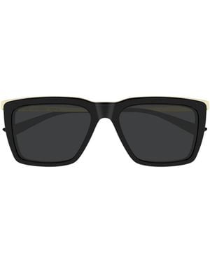 Saint Laurent Eyewear Square-Frame Sunglasses - Black