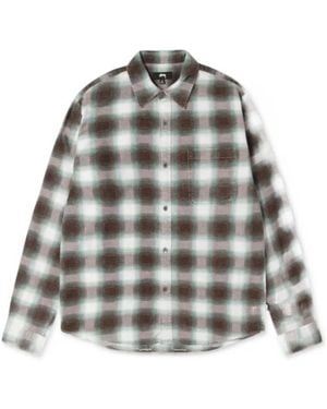 Stussy Long-Sleeved Shirt - Grey