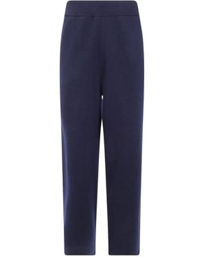Aspesi Straight Leg Trousers - Blue