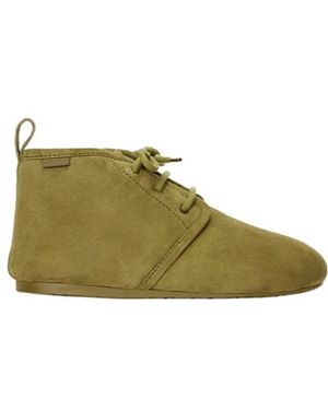 Loewe Lago Lace-Up Bootie - Green