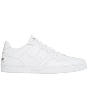 Celine Ct-04 Low Lace-Up Sneaker - White