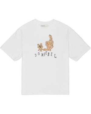 DOMREBEL Friendly T-Shirt - White