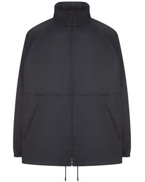 Saint Laurent Long-Sleeve Casual Jacket - Blue