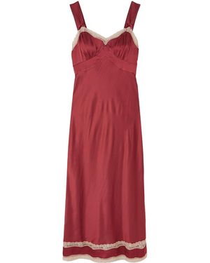 RIXO London Sleeveless Dress - Red