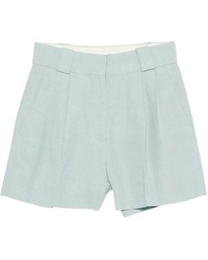 Blazé Milano Blazé Milano Zenith Pleated Shorts - Blue