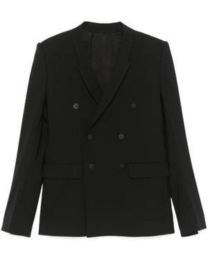 Rick Owens Hollywood Jmf Double-Breasted Blazer - Black
