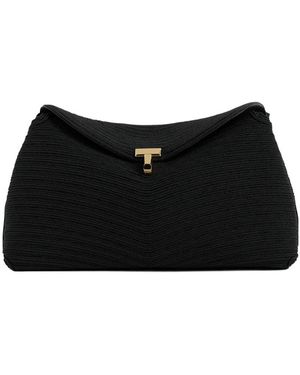 TOTEME T-Lock Rope Clutch - Black