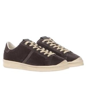 Jil Sander Suede Trainers - Brown