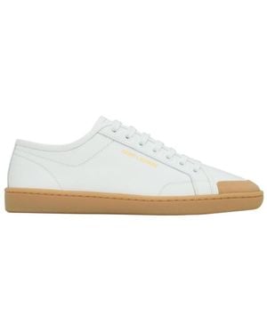 Saint Laurent Gym Trainers - White