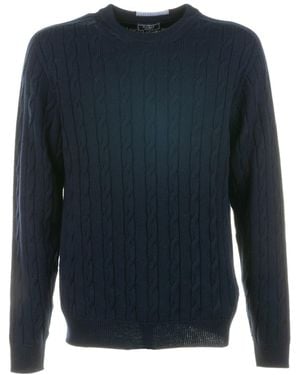 Peserico Crew Neck Sweater - Blue