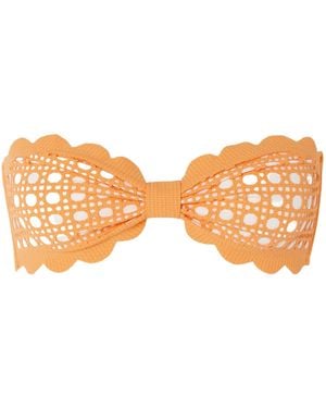 Marysia Swim Carved Bikini Top - Orange