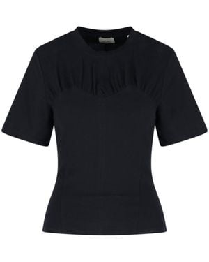 Isabel Marant Short Sleeve T-Shirt - Black