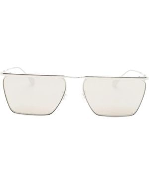 Jil Sander X Oliver Peoples Rectangular Frame Sunglasses - White