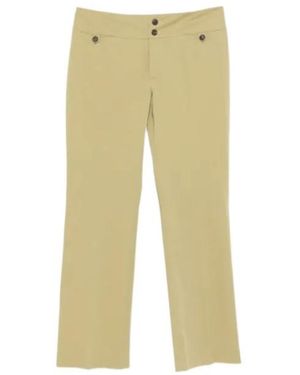 Etro Buttoned Front-Pocket Pants - Natural
