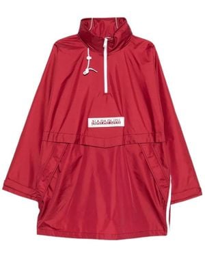 Napapijri Rainforest Axl Anorak - Red