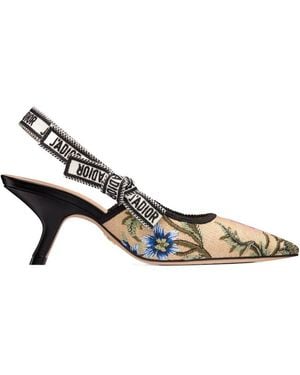 Dior J'A Slingback Pump - Metallic