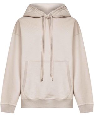 Dries Van Noten Drawstring Hooded Sweatshirt - Natural