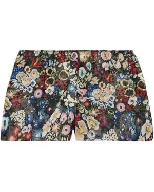 KHAITE Tilly Printed Shorts - Multicolour