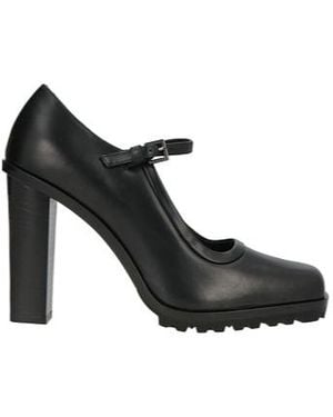 Max Mara Minimalist Mary Jane Shoes - Black