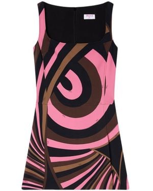 PUCCI Iride Print Cady Dress - Red