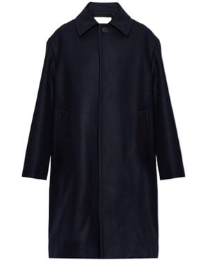 Studio Nicholson Ady Single-Breasted Coat - Blue