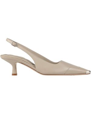 Burberry Slingback Pumps - White