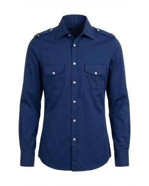 Gucci Button Shirt - Blue