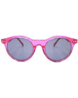 Celine Geometrical Frame Sunglasses - Purple