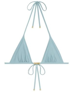 Celine Triomphe Triangle Top in Metallic | Lyst