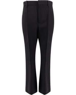 Bottega Veneta Flared Tailored Trousers - Blue