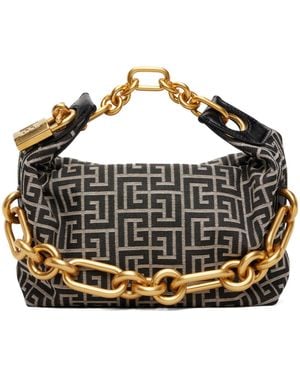 Balmain Sync Mini Chain Handbag - Metallic