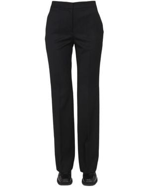 Moschino Logo Casual Trousers - Black
