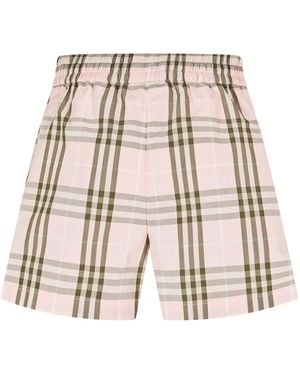 Burberry Casual Sports Shorts - Natural